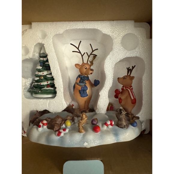 PartyLite Other - PartyLite Reindeer Votive Holder P8536 Christmas Winter Scene Candle Holder